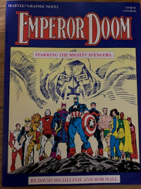 Marvel Graphic Novel Emperor Doom Starring the Avengers