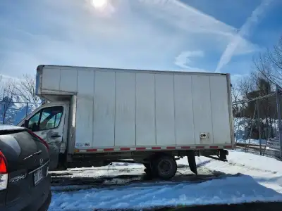 Hi I have 16feet truck with driver $100 hour ,no loading or unloading help. Smoll stuff can help. Mi...