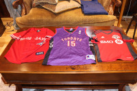 YOUTH CANADA TORONTO BLUE JAYS , RAPTORS AND FC OFFICIAL JERSEYS