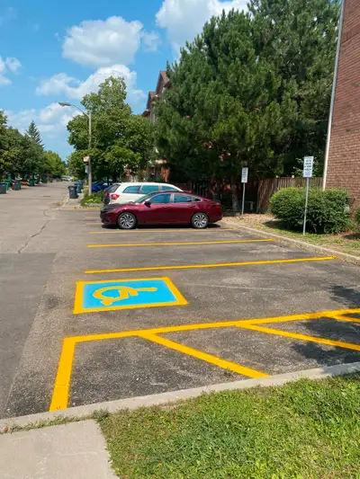 We offer complete line painting and asphalt repair services for commercial lots and industrial yards...
