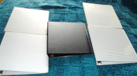 3 RING BINDERS (5)