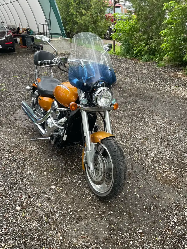 2002 Kawasaki 1500cc MeanStreak in Street, Cruisers & Choppers in Owen Sound - Image 9