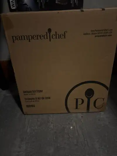 Pampered chef deluxe air fryer - new in box, View more