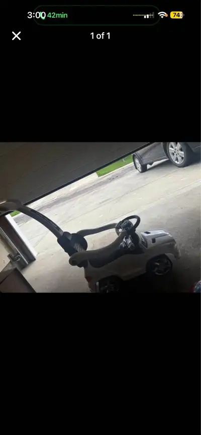 Mercedes toddler car , View more
