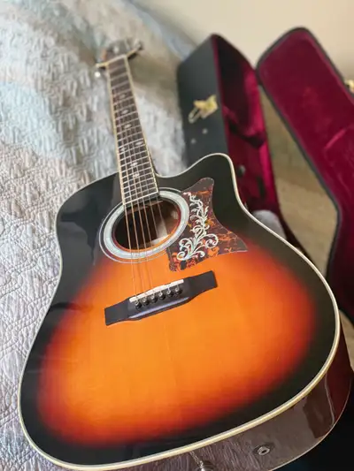 EPIPHONE DR-500MCE ACOUSTIC ELECTRIC GUITAR, View more