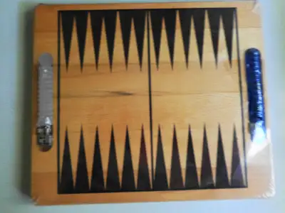 NEW ! WOODEN BACKGAMMON BOARD GAME, View more