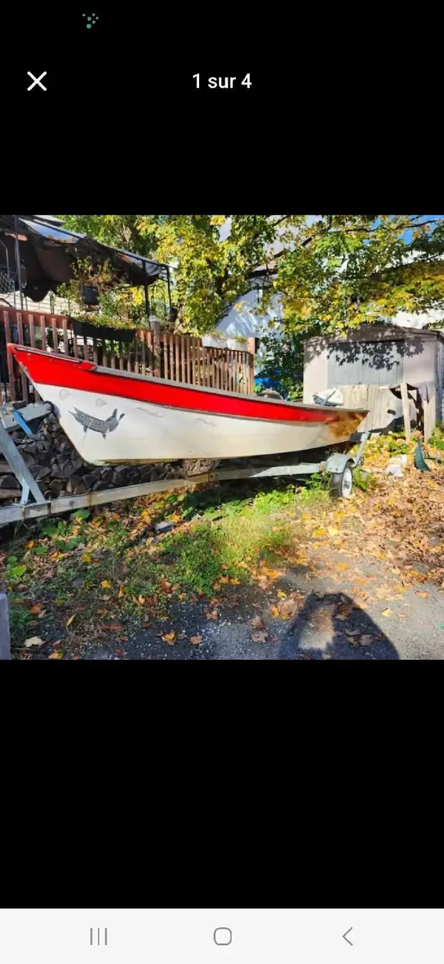 chaloupe 16 pied in Powerboats & Motorboats in Granby - Image 2