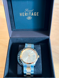 NEW Fossil Heritage Automatic Two-Toned women’s watch