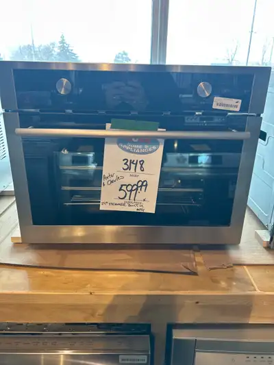 24” built in steam oven, View more