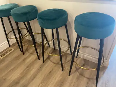 Velvet Barstools, View more