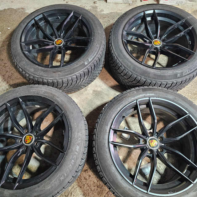 275/45/20 Michelin winter tires with Niche Alloy rims 5x112 in Tires & Rims in Markham / York Region