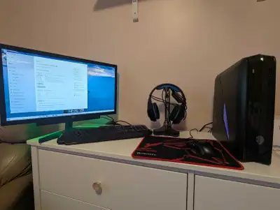 Alienware gaming setup, View more