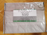 NEW KING SIZE BAMBOO HOME LUXURY 6-PC SHEET SET