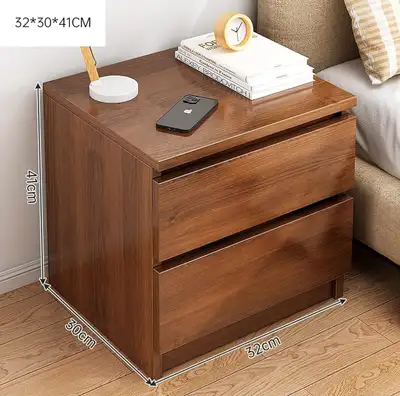 Nightstand 2-Drawer 40*30*41cm, View more