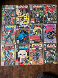 Punisher Comic Books - see description for prices