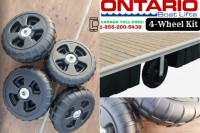 4-Wheel Boat Lift Travel Kit from Ontario Boat Lifts - Call now!