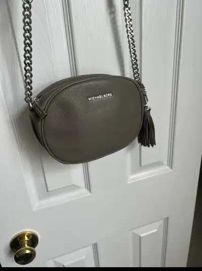 Michael Kors leather crossbody bag, View more