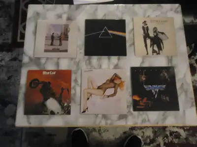 PINK FLOYD - VAN HALEN - AC/DC ...MAGNETS 5X5 INCH, View more