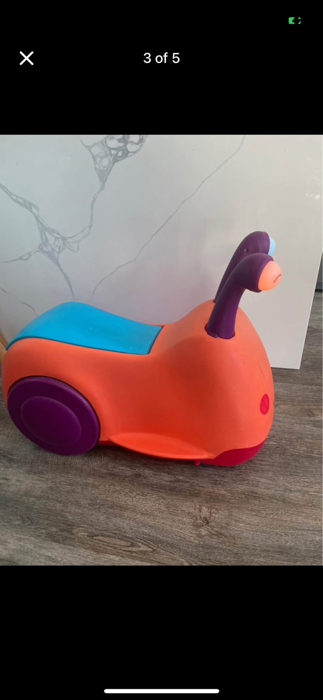 Snail - Toddler ride on toy in Toys in Calgary - Image 3
