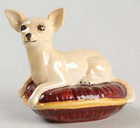 BESWICK Chihuahua | Lying on a Cushion