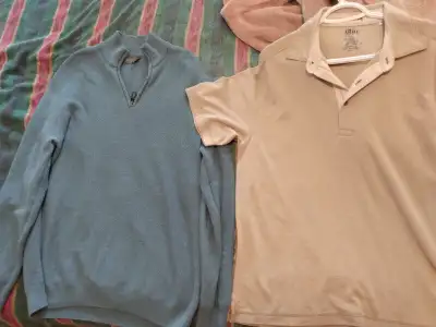 Men clothing -A lot of shirts and pants, View more