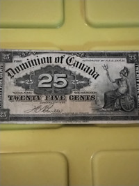 Dominion of Canada Shinplaster Banknotes