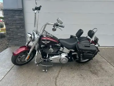 2014 fat boy stage 2 . Dyno at 101 horsepower. New battery last year. Recently serviced and receipts...