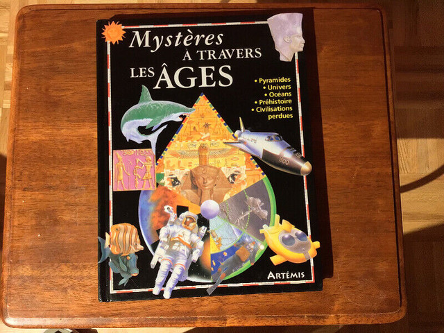 Livre 'Mystères à travers les âges' comme neuf, jeunes adultes dans Livres jeunesse et ados  à Longueuil/Rive Sud