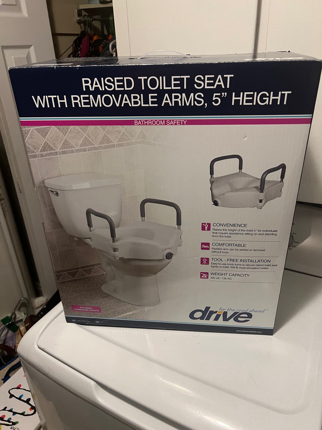 Raised toilet seat  in Health & Special Needs in Saint John