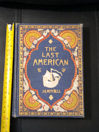  The last American, by JA Mitchell antiquarian book