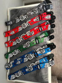 Planet Waves - Skull Guitar Straps - Various Colours