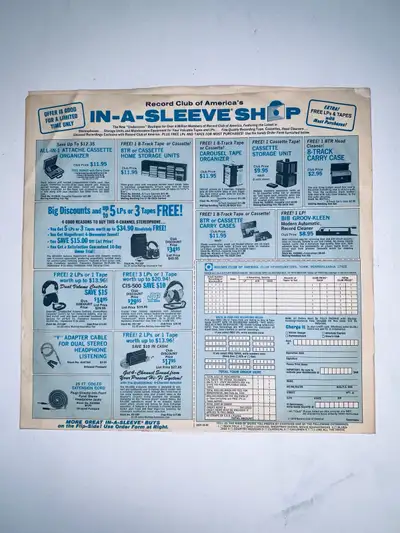 Record Club of America (Lp Sleeve Only), View more