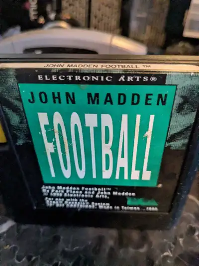 Electronic Arts John Madden Football Sega Genesis, View more