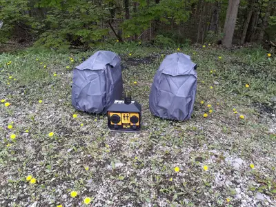Looking to make some room, I am offering a pair of 1 year old Champion 2500/1850 watt inverter gener...