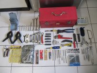 250pc Lot Of Assorted Tools Plus Tool Box Less Then Half Price!!