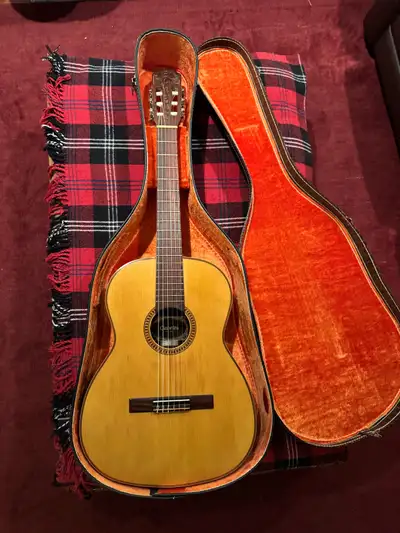 1978 Giannini Classical Nylon String Acoustic Guitar, View more