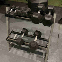 Dumbbells with stand 