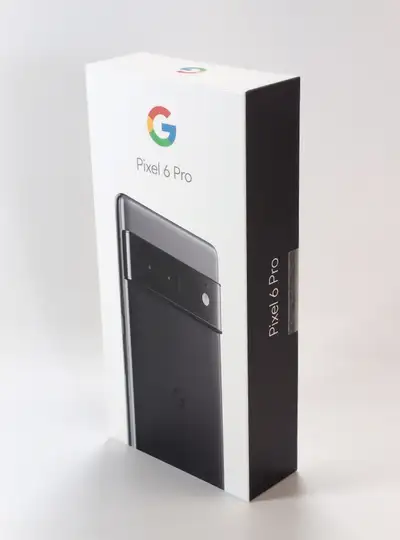 BNIB Pixel 6Pro 128GB 12GBRAM Unlocked Smartphone Black Sealed, View more