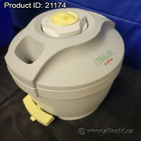 Girmi CE30 Electric Salad Spinner W/ Rechargeable Battery in Other in Calgary - Image 2