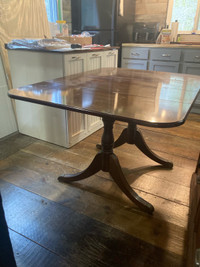 Mahogany antique table