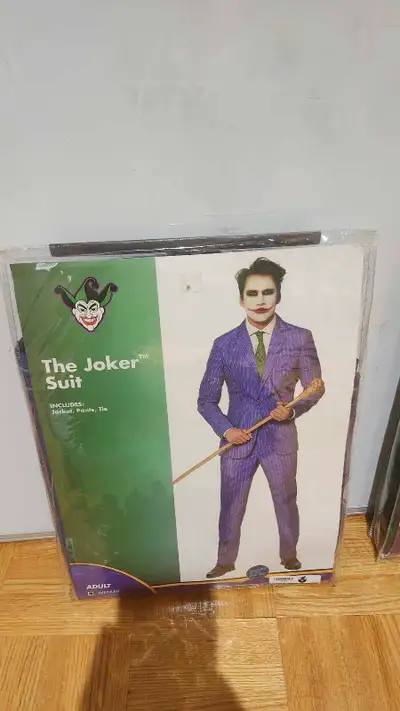 Men's Halloween Joker Costume (M), View more