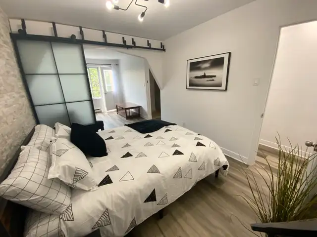 Beautifully renovated 3 1/2! 200 meters from Joliette metro!63417674184833121