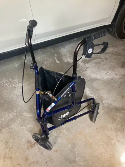 Lightweight foldable walker, View more