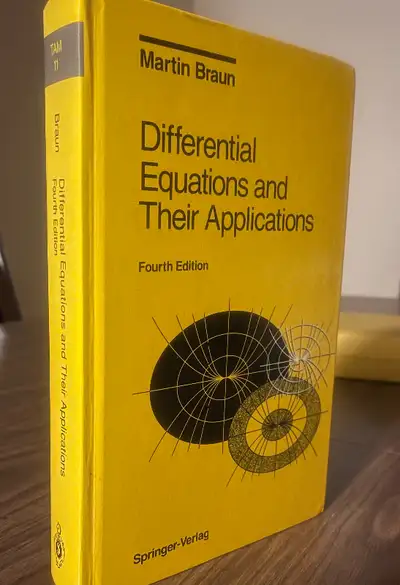 #9Differential Equations and Their Applications  By Martin Braun, View more