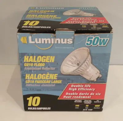 Luminus halogen flood bulbs, View more