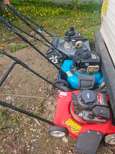 Handyman Special ...3 LawMowers to trade for a good working one, View more