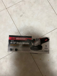 Drill master 120V 4-1/2” angle grinder