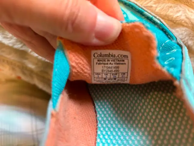 Columbia children's shoes63234678409091121