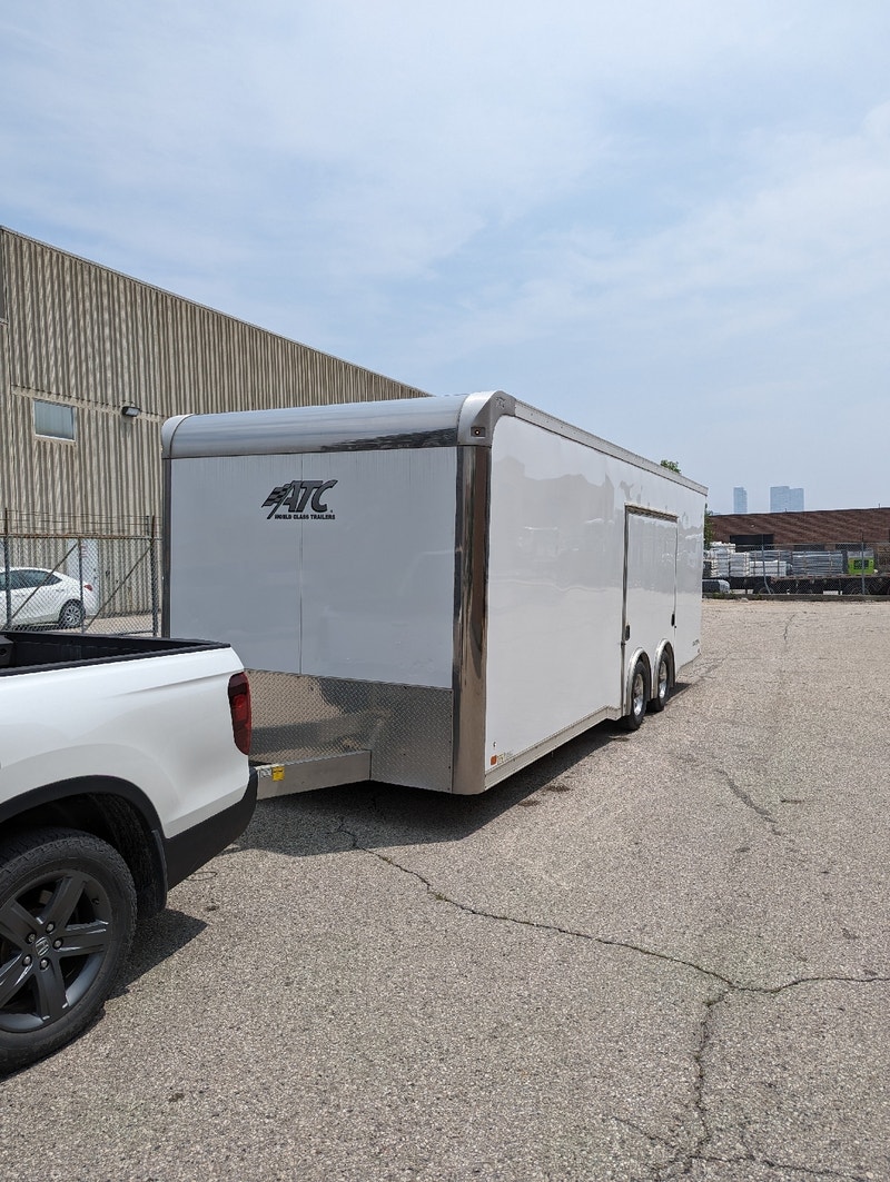 Pending2021 ATC All Aluminum 8.5x24 Enclosed car trailer Cargo