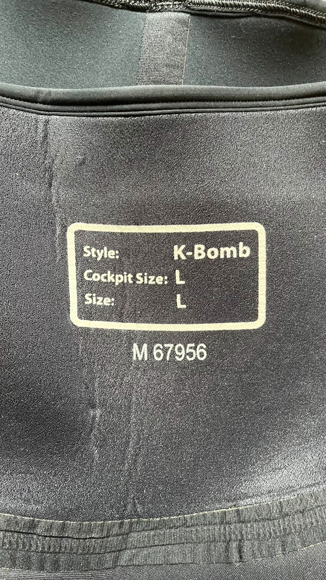 Bomber Gear K-Bomb spray skirt in Canoes, Kayaks & Paddles in Kitchener / Waterloo - Image 4
